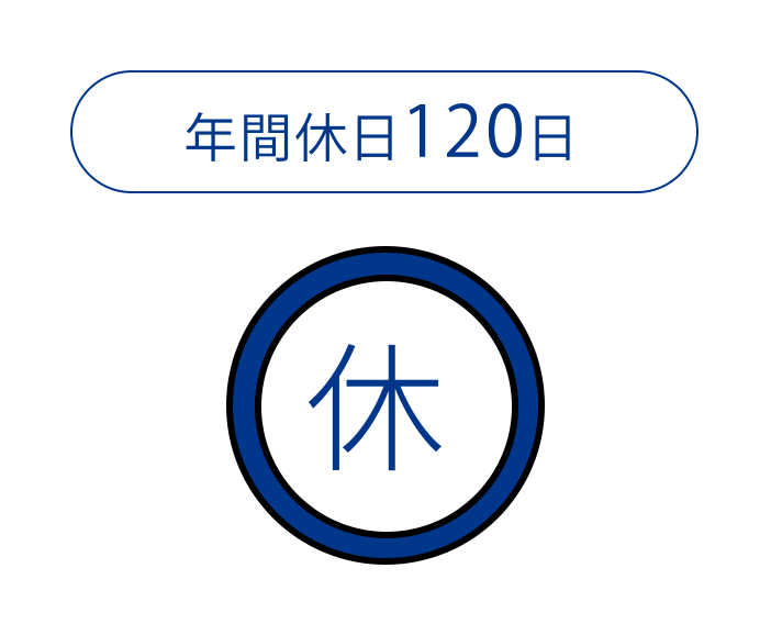 年間休日120日